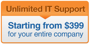 Unlimited IT Support - From $399 per month